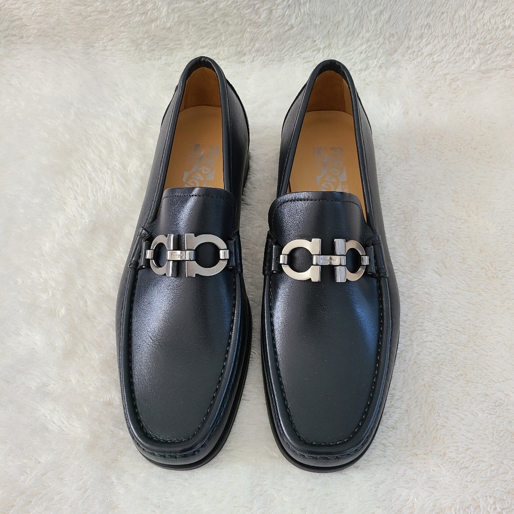 NWT Mens Salvatore Ferragamo Master Dress Shoes
